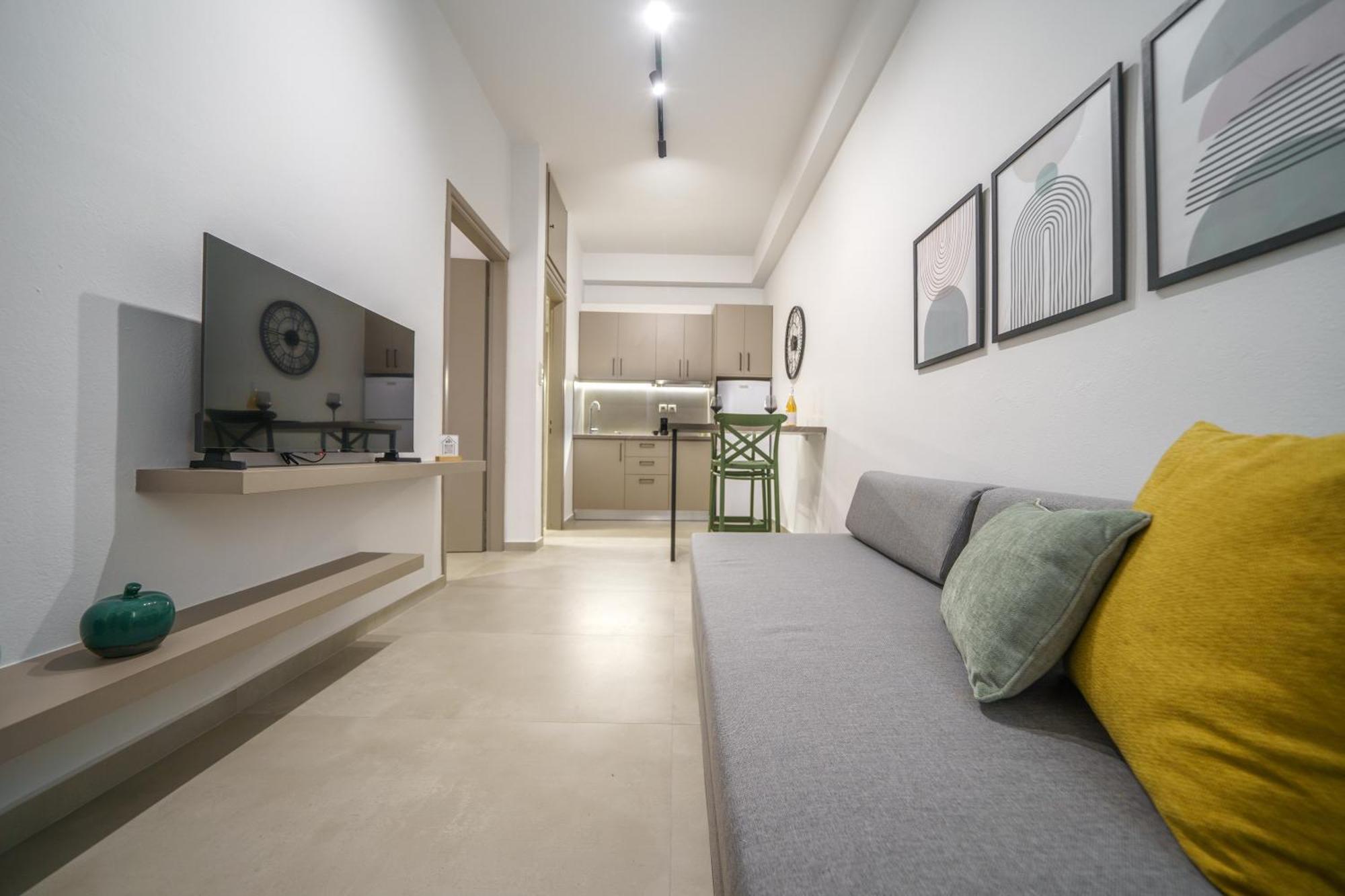 Ferienwohnung Glaros Pánormos Exterior foto