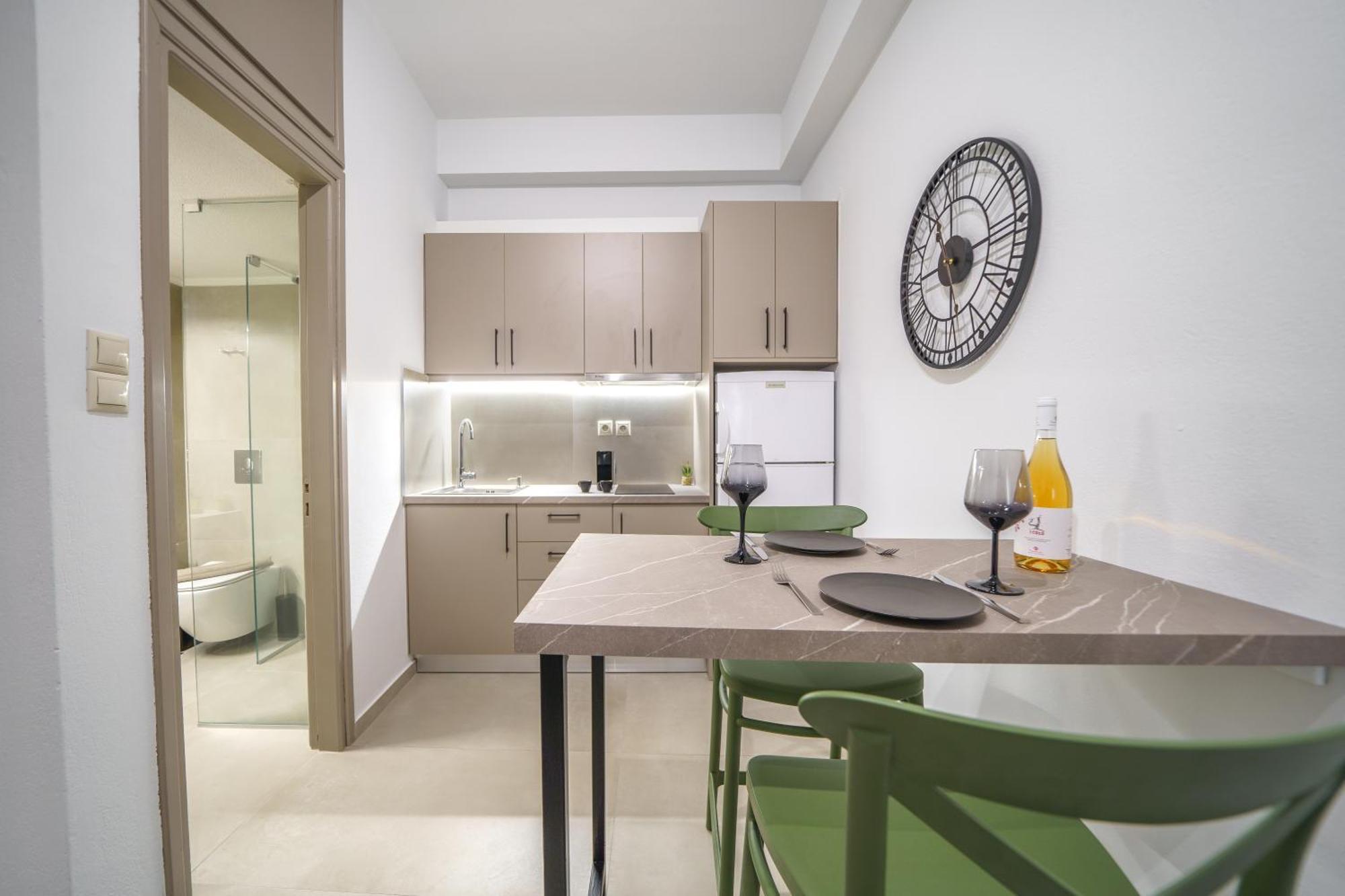Ferienwohnung Glaros Pánormos Exterior foto