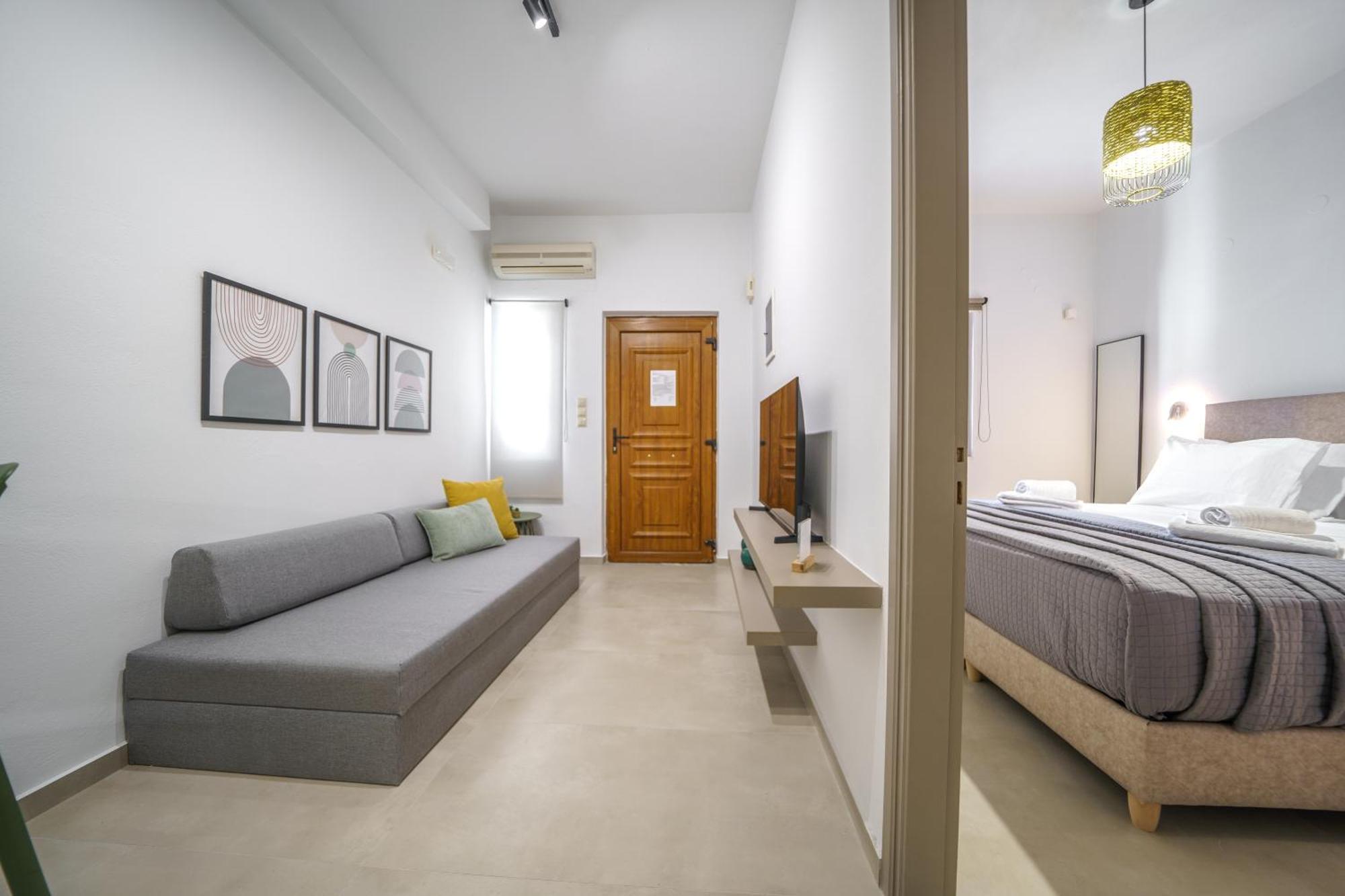 Ferienwohnung Glaros Pánormos Exterior foto